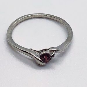 🔥HOT SALE🔥 Pink Rhinestone Fashion Ring 8